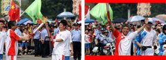 奧運(yùn)圣火抵達(dá)惠州，旭日集團(tuán)總經(jīng)理，常宏公司董事長(zhǎng)楊勛擔(dān)任火炬手